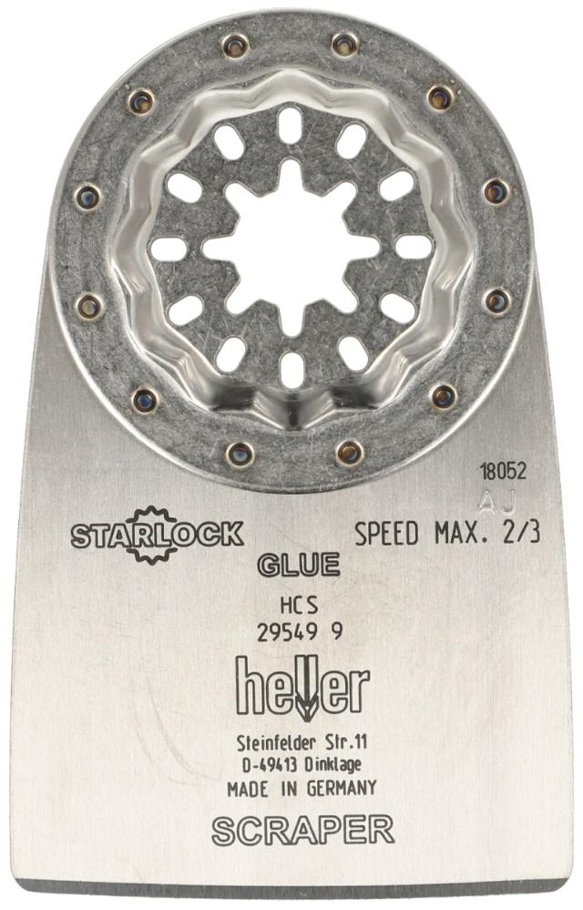 Heller starlock skrapefikser 34x50x0,8mm