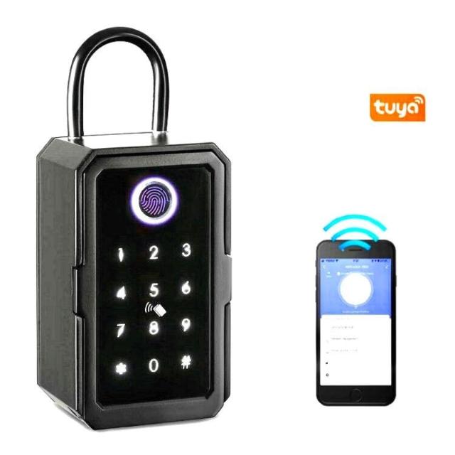 Elektronisk nøkkelboks med TUYA-app helt klar til bruk