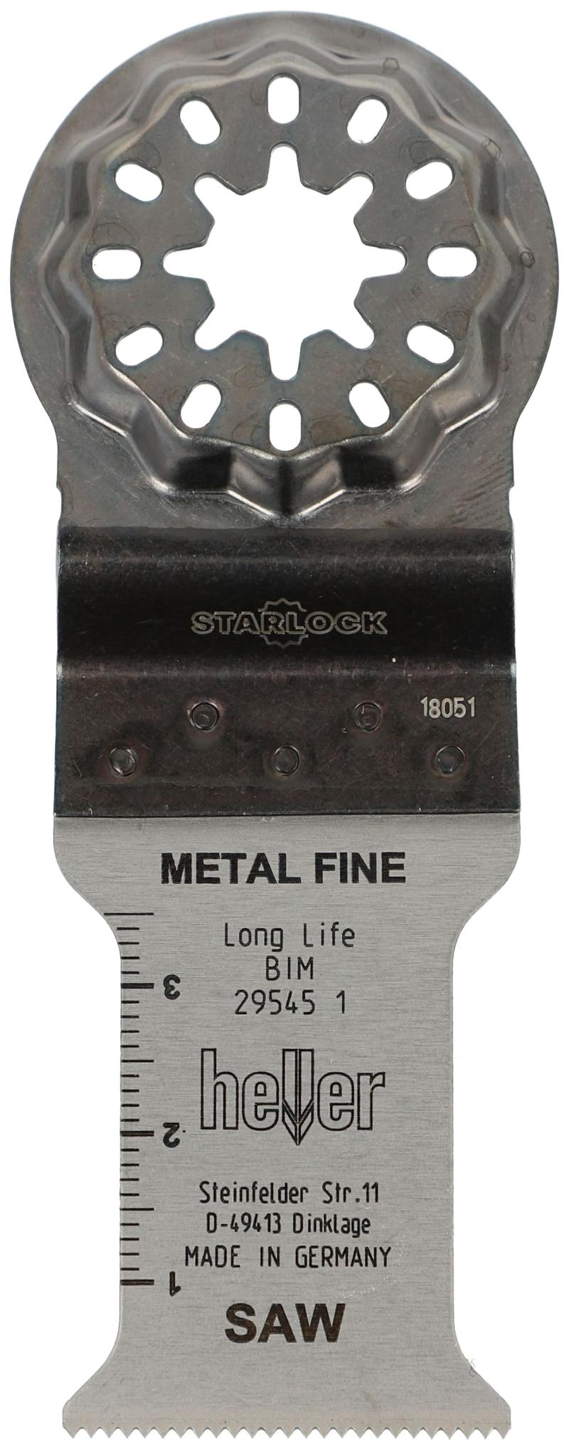 Heller starlock 30x50 mm metall finsag