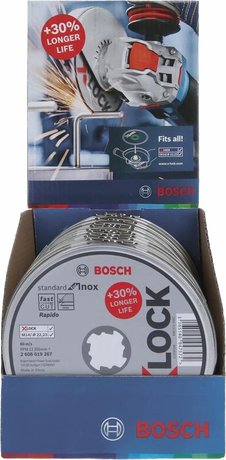 Bosch kappeskive X-LOCK STDI 125X1.0X22.23mm 10stk.
