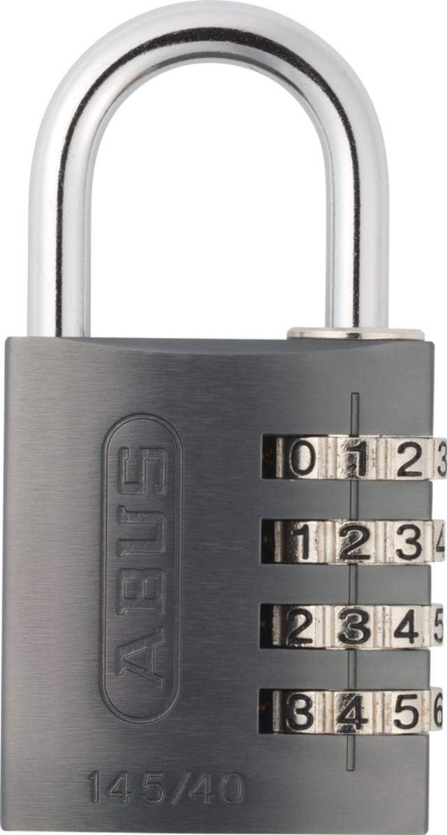 Abus hengelås m/kode 145/40 Titanium 