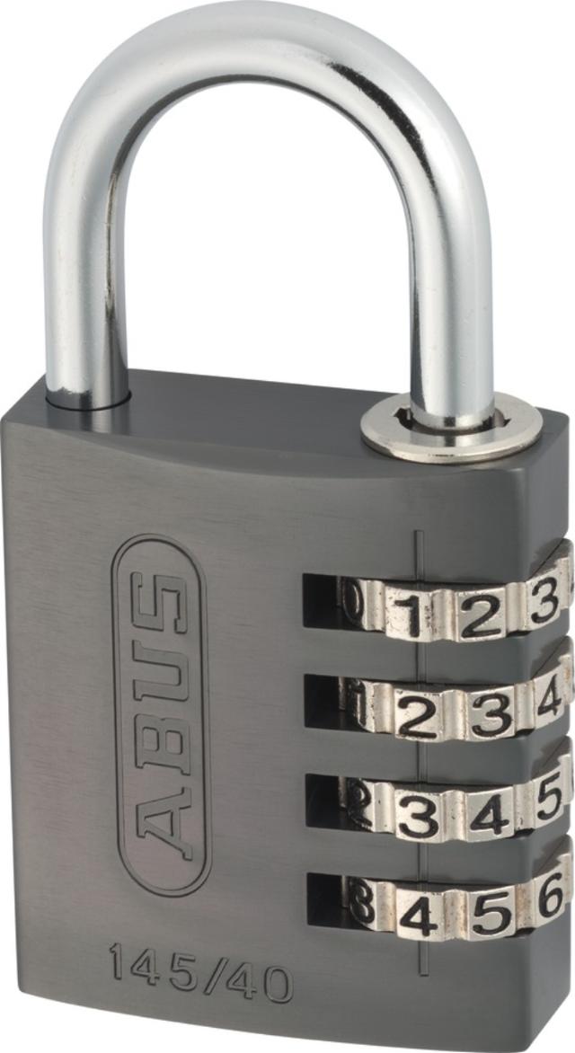 Abus hengelås m/kode 145/40 Titanium 