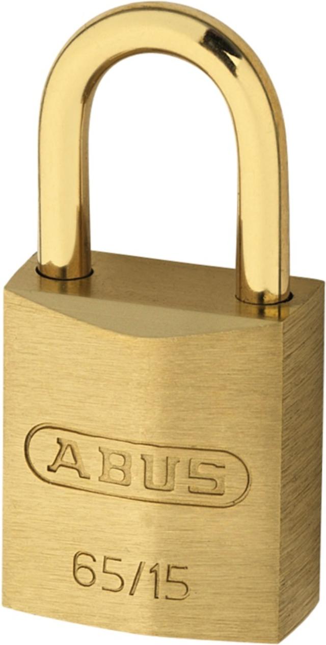 Abus hengelås 65/15 sb.