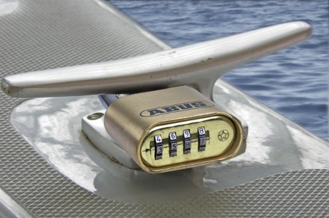 Abus hengelås m/kode 180ib/50hb63