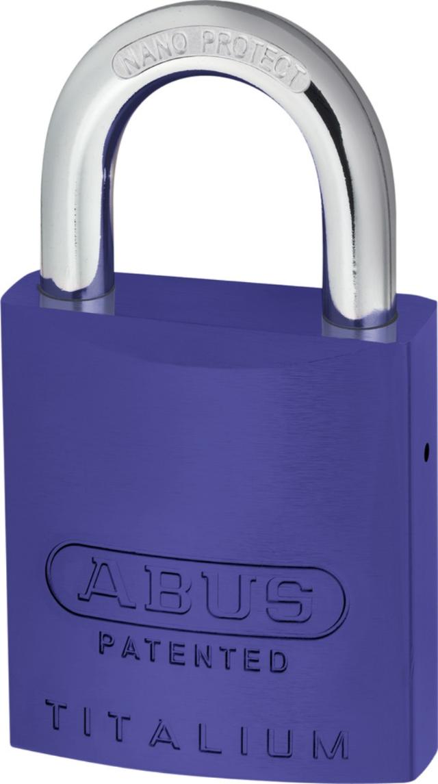 Abus hengelås 83/45 AL S Lilla m/snømann cyl. 2 nøkkel.