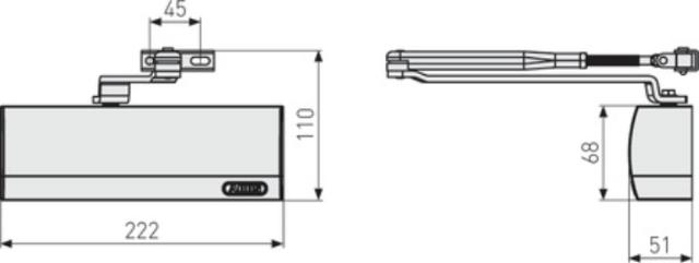 Holdearm for AC7023/5423/6124