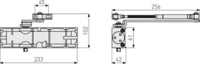 Holdearm for AC7124/AC7224