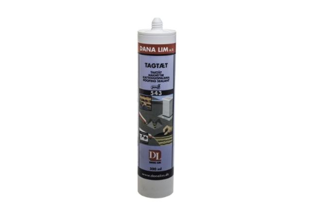 Dana Glue Rooftight 543 sort pt 300ml