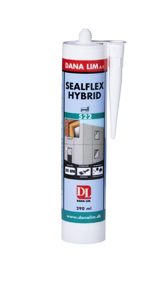 Dana Sealflex Hybrid 522 Lysgrå 290 ml