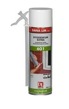 Dana Byggeskum 581 uten isocynat 500 ml for pistol NBS