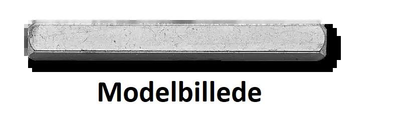 Hoppe dørgrebsgrebspind 7x7x70mm.gul