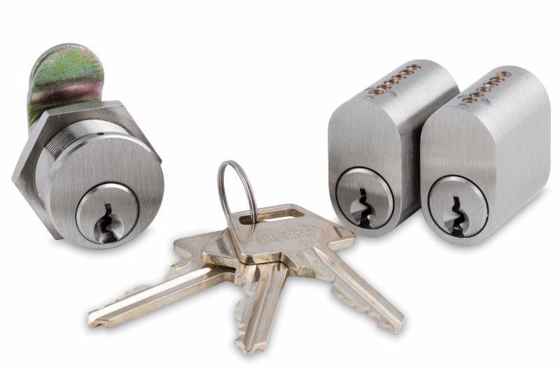 Låsesæt 2 cylinder + 1 postkasselås.