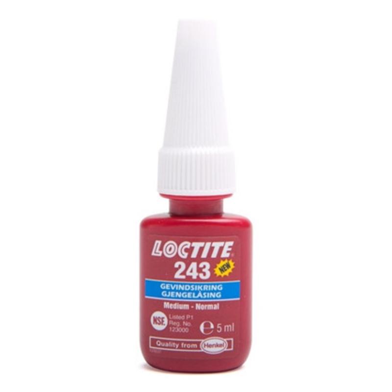 Loctite skruesikring type 243 5ml. normal