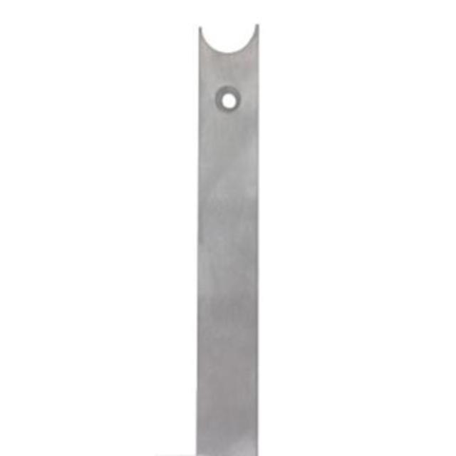 dækskinne 25 x 950 mm til stanglås rund