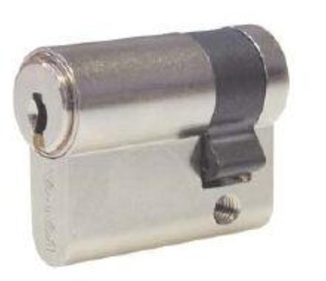 pextra+ Din ensylinder 6/4000+5 matt krom