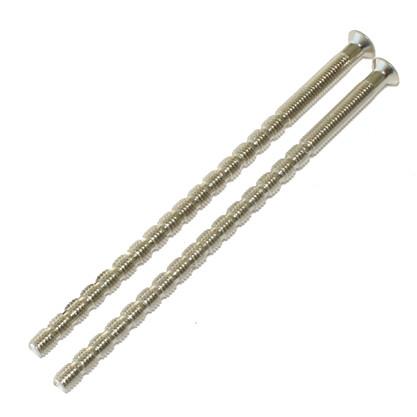 Sokkelskrue M4 x 110 mm m/muffe