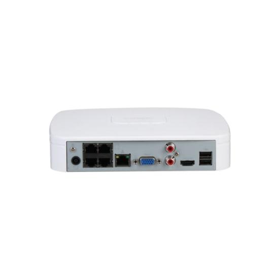 Dahua NVR tar opp 4-kanals 4xPoE AI-modell, 2000 GB harddisk