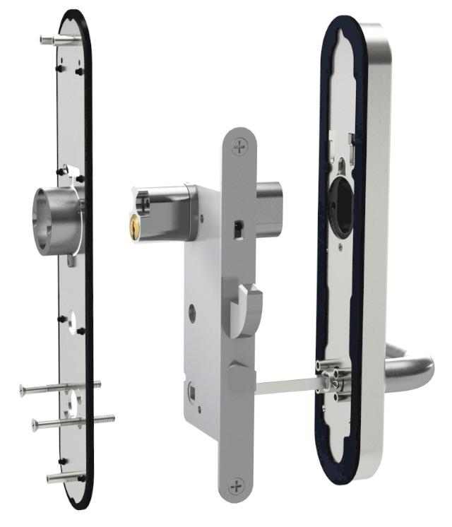 Smart Lock BG4000, sort