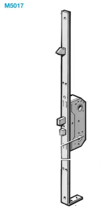 Fix stanglås 8007 2152 C-471 M5017 halvdør MPL venstre