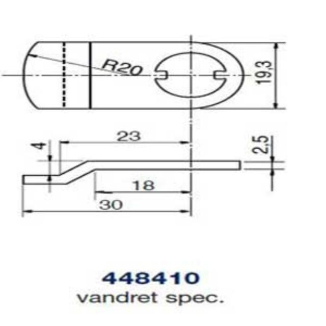 Ruko kamstykke 448410 horisontal spes.