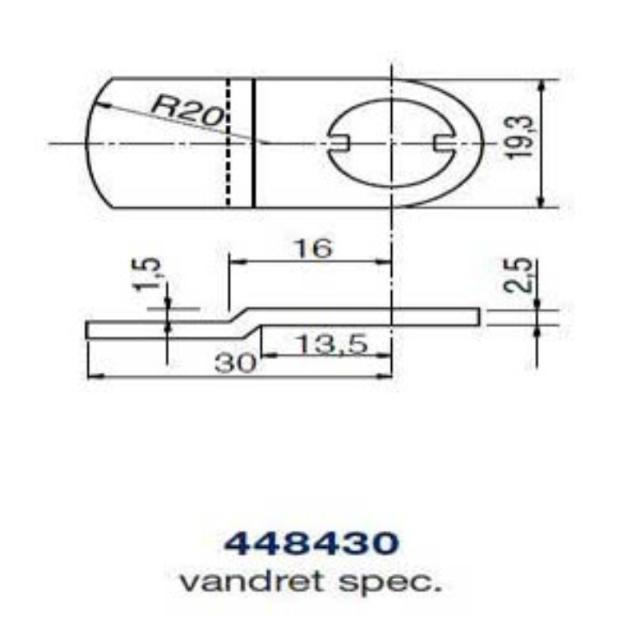 Ruko kamstykke 448430 horisontal spes.