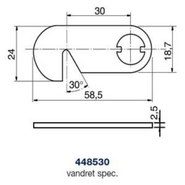 Ruko kamstykke 448530 horisontal spes.