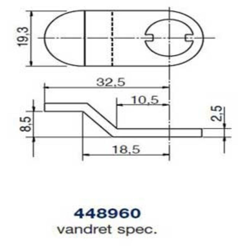 Ruko kamstykke 448960 horisontal spes.