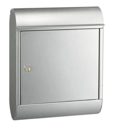 Mefa postkasse 842 Topaz rustfritt stål