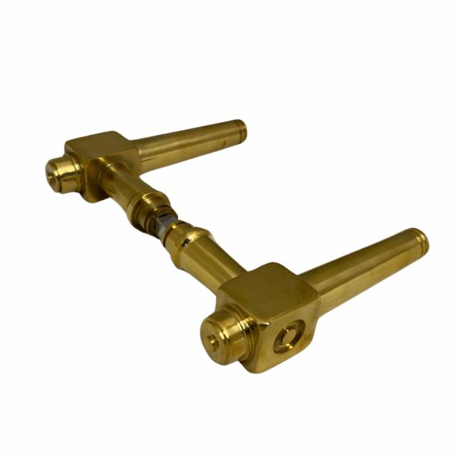 Heavy Duty Ariel Messing dørhåndtak Polert messing