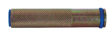 EXP Gjengehylse metall m8x80mm, pk. på 10 stk