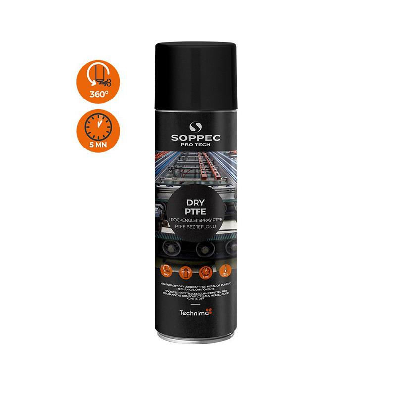 SOPPEC Pro Tech Tørrsmøringsspray PTFE 500ml