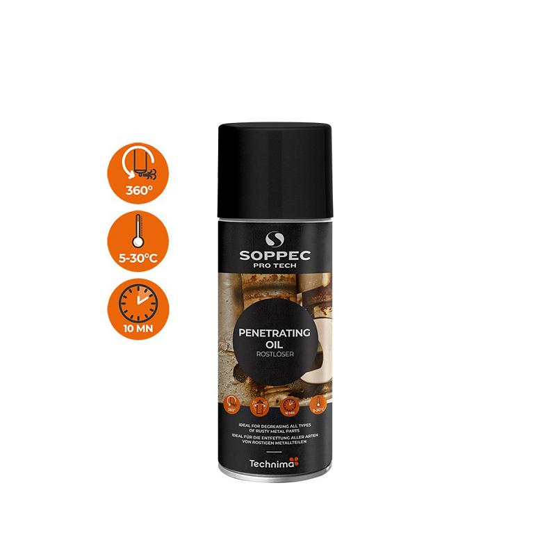 SOPPEC Pro Tech Rustfjerner MOS2 spray 400ml