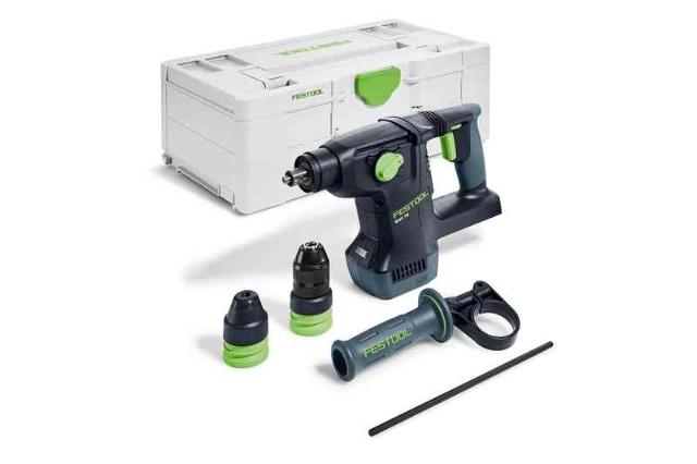 Festool Batteridrevet kombihammer KHC 18 EB-Basic