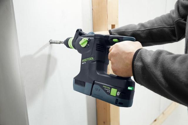 Festool Batteridrevet kombihammer KHC 18 5.0 EBI-Plus