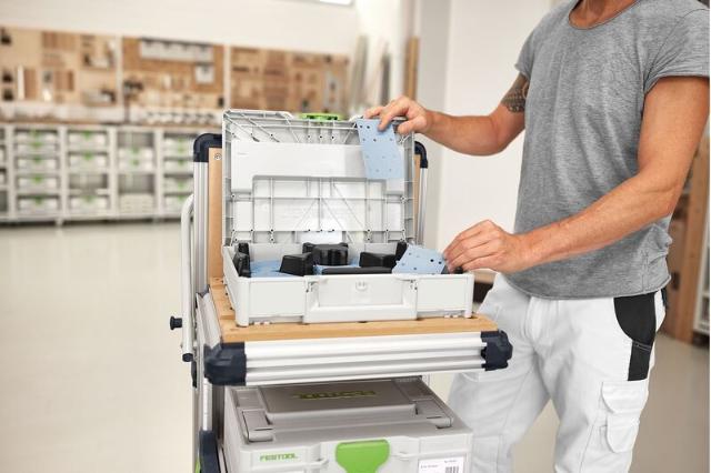 Festool Systainer³ slibepapir Granat SYS-STF 80x133 GR-Set