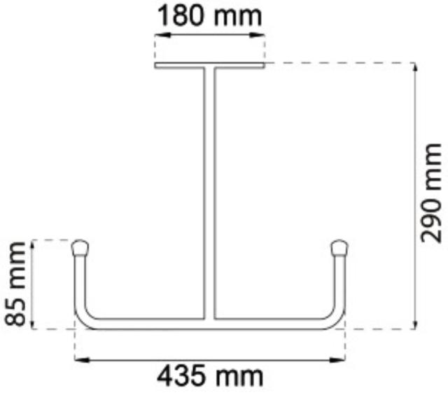 DOBBELT TAK KROK 450MM ELEKTRISK GULV