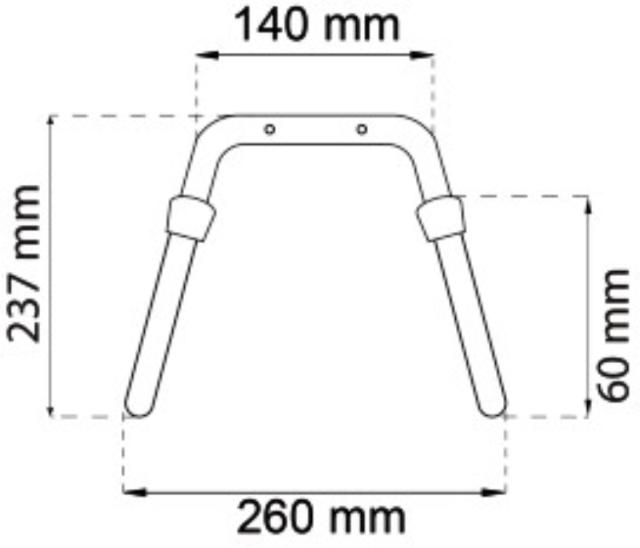 SLANGEHOLDER 237MM ELEKTRISK