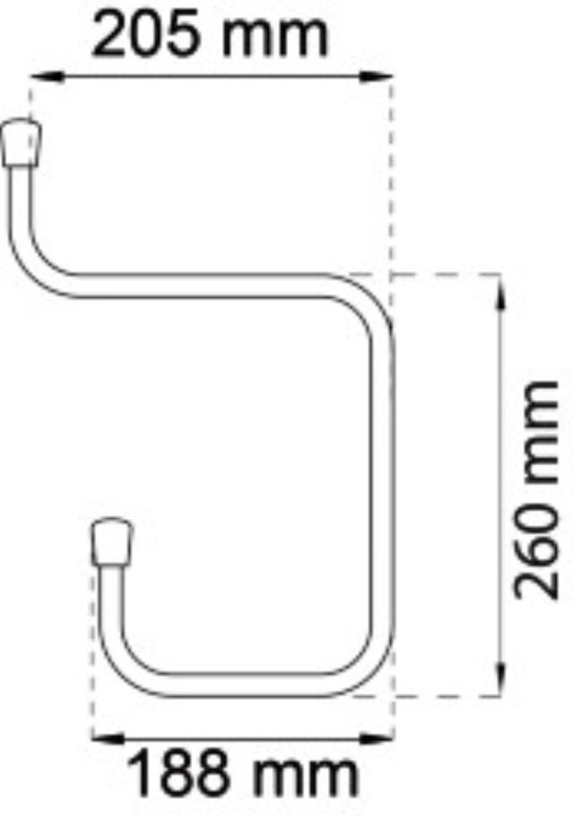 OPBEVARINGSKONSOL 230MM ELGALV