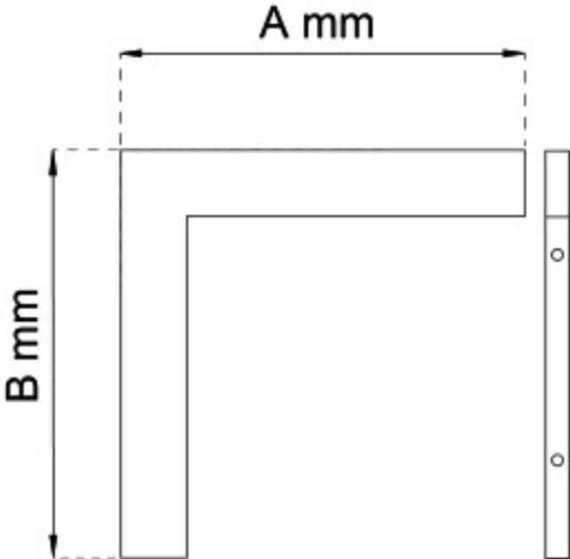 HYLLESTRIKK MASSIV EIK 145X160MM LP