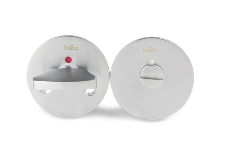 TOALETTFLENS F262 BØRSTET KROM