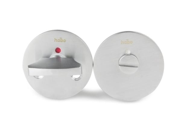 TOALETTFLENS F262 BØRSTET KROM