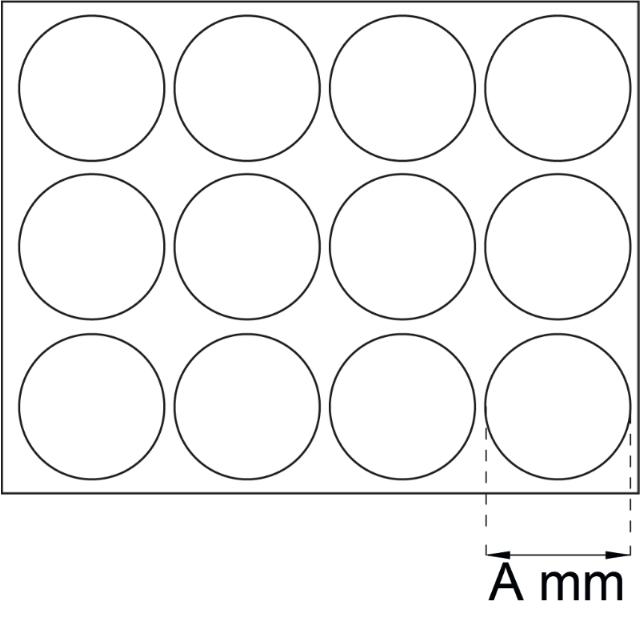 FILTKNOP SELVKLÆBENDE 17MM 20STK 