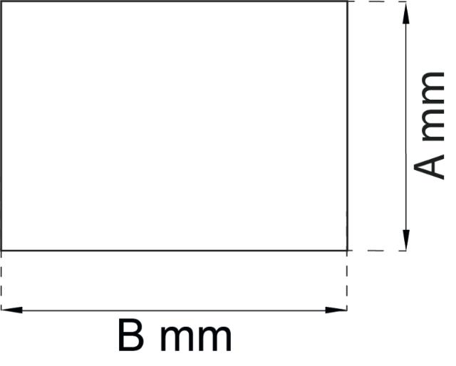 FILTSTYKKE 100X125MM SELVKLÆB. 