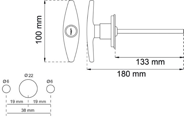 GARAGEPORTGR. NR 220 M.2 NGL. KR 