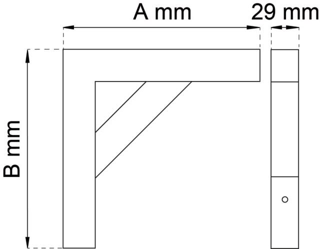 HYLLESTRIKK 140X200 MM SORT