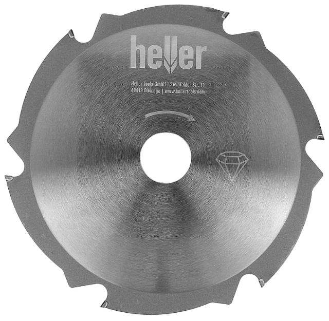 Heller sirkelsagblad 190x2,4x30mm 4F fibre/komp. diamant