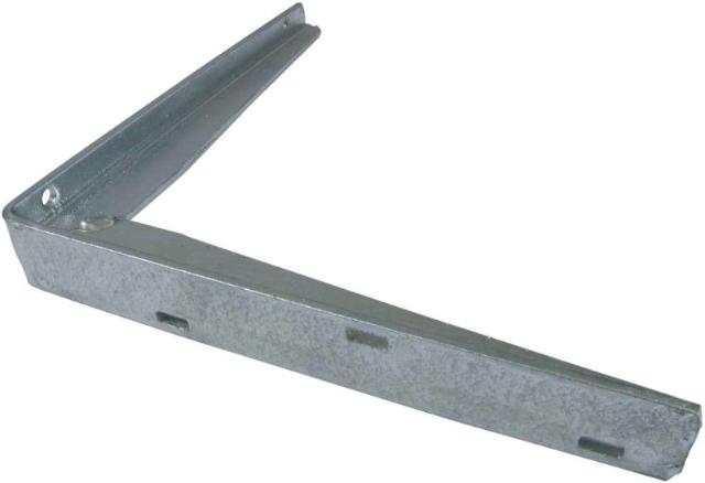 BORDSTØTTE 300X300 MM Varmgalvanisert -