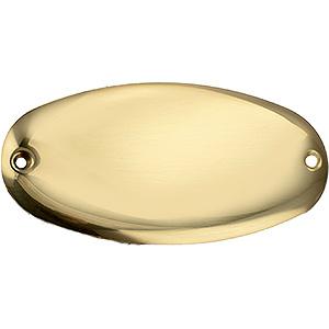 Navneskilt 1490 Oval MP 120 x 60mm