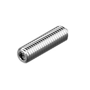 Pinolskrue m/spids 90°   Rs A2  M5 x 6mm