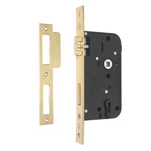 Mellemdørlås SINA D 55mm +Blik 235x24mm firk H-V MP   CC 72m